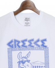 WILD DONKEYプリントTシャツ【JERRY IN GREECE TSHIRT】mb_05l