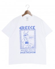 WILD DONKEYプリントTシャツ【JERRY IN GREECE TSHIRT】mb_c0