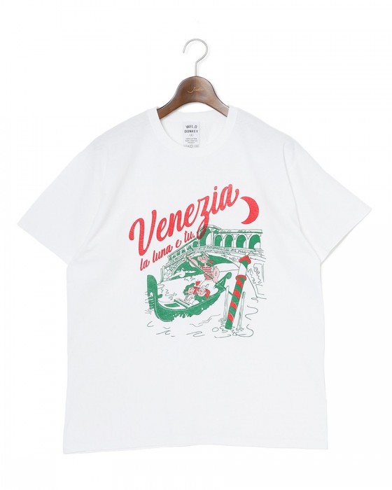 WILD DONKEYプリントTシャツ 【VENEZIA TSHIRT】ma