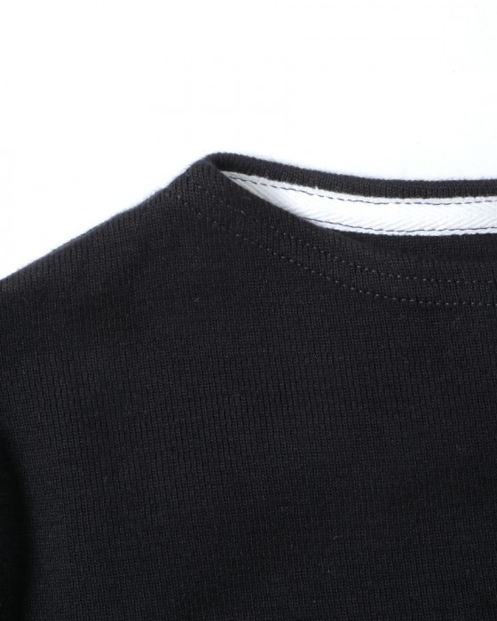 MAISON CORNICHONボートネック ソリッド【Boat Neck】04l