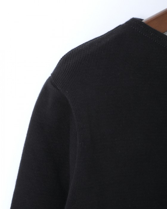 MAISON CORNICHONボートネック ソリッド【Boat Neck】05l