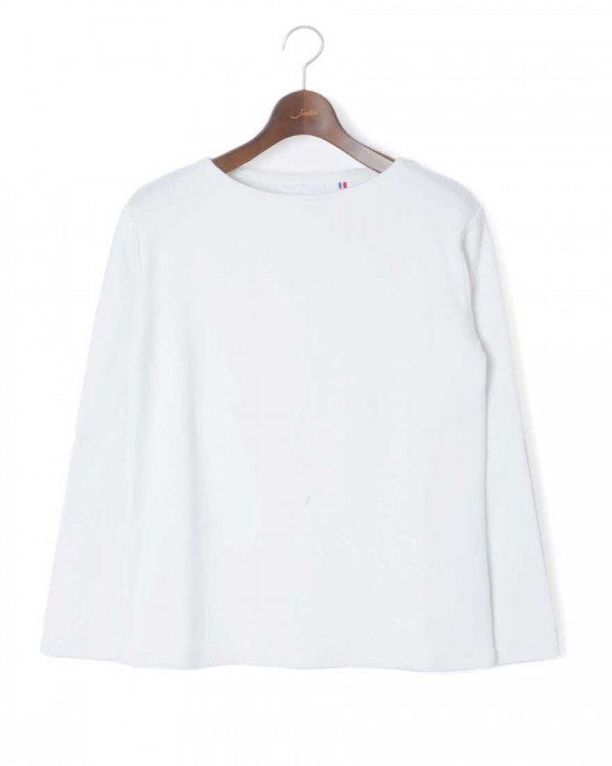 MAISON CORNICHONボートネック ソリッド【Boat Neck】