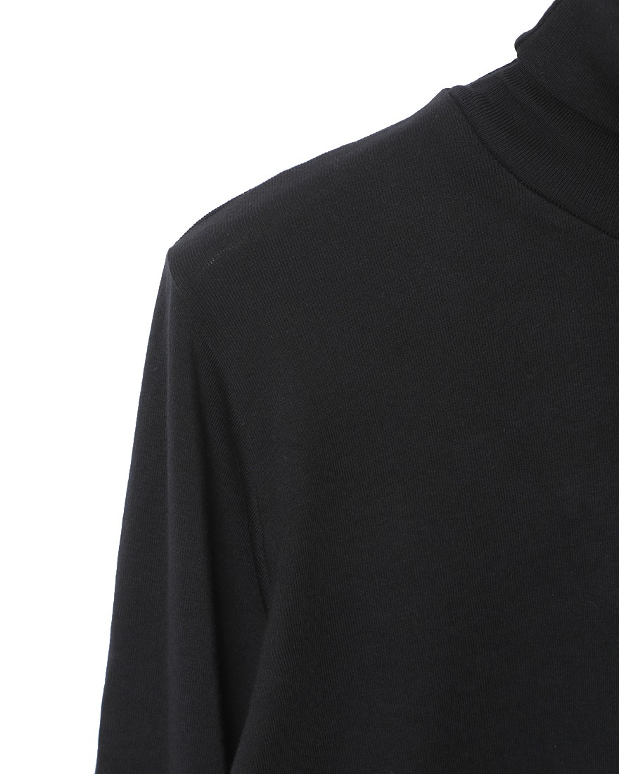 MAISON CORNICHONタートルネック ロングスリーブカットソー02l