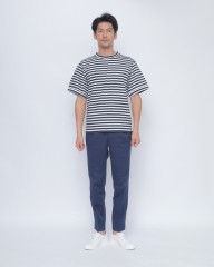 MAISON CORNICHONボーダーカットソー【New Border】mb_11l