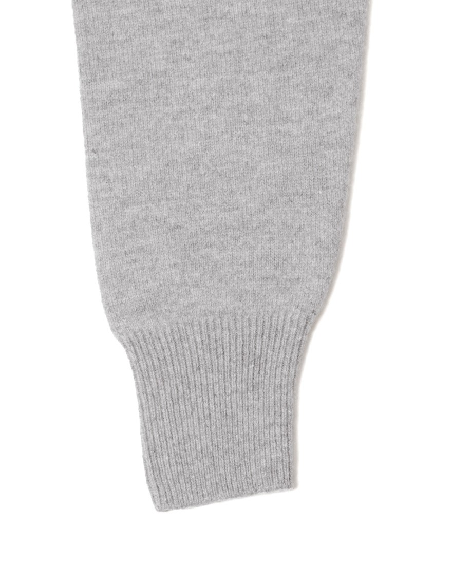 Rencontrantカシミヤ混ウール スウェットクルーネック07l