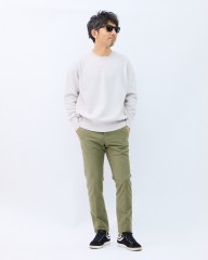 Rencontrantカシミヤ混ウール スウェットクルーネックmb_ma