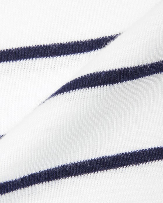 MAISON CORNICHONコットンストライプTee【Classic cancale】09l