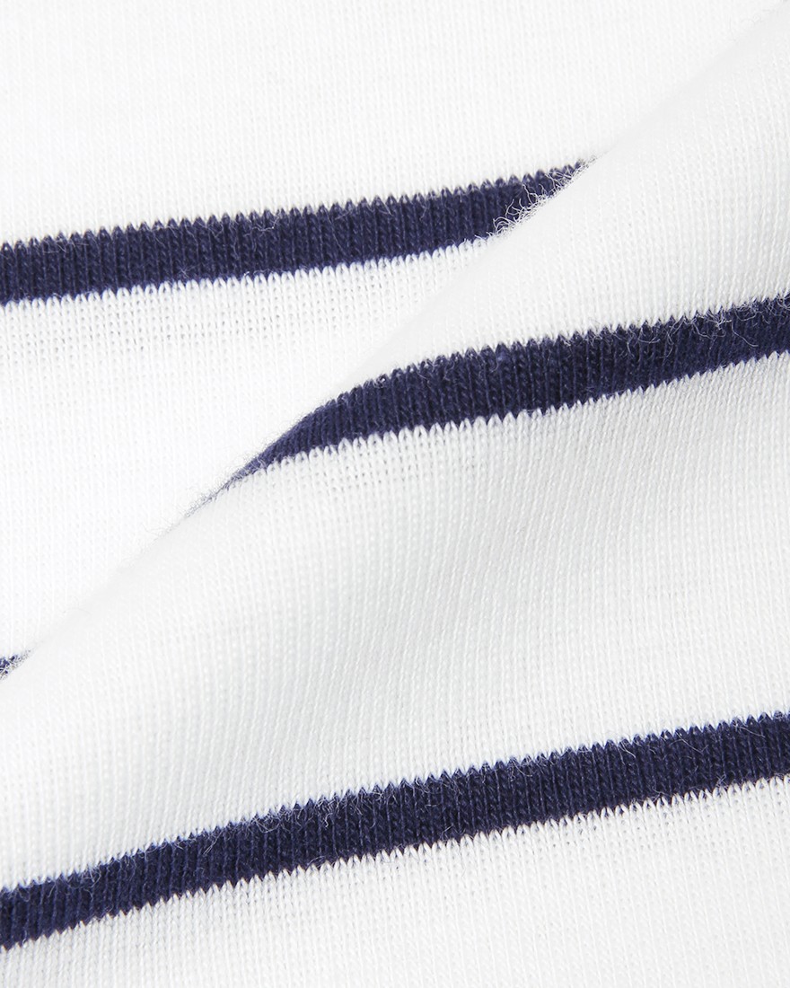 MAISON CORNICHONコットンストライプTee【Classic cancale】09l