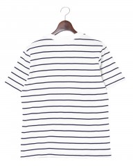 MAISON CORNICHONコットンストライプTee【Classic cancale】mb_01l