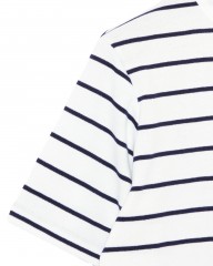 MAISON CORNICHONコットンストライプTee【Classic cancale】mb_03l