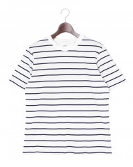MAISON CORNICHONコットンストライプTee【Classic cancale】mb_c0