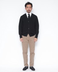 Rencontrantカシミヤ混 ニットカーディガンmb_17l