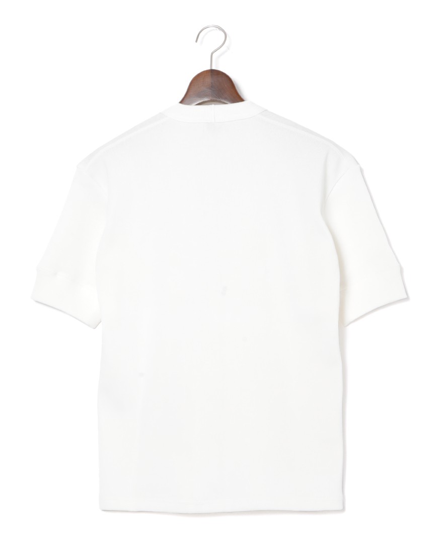 BONFILクルーネック リブ Tシャツ01l