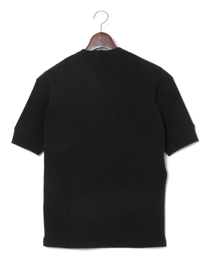 BONFILクルーネック リブ Tシャツ02l