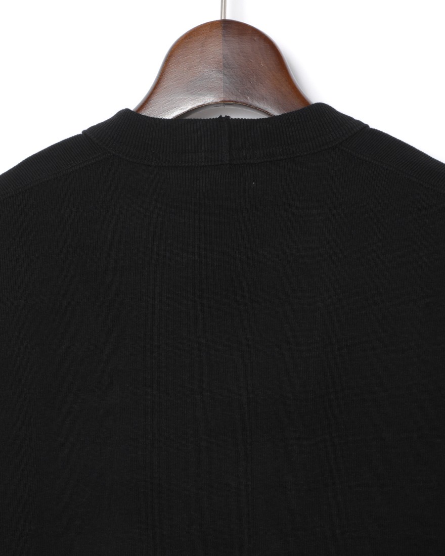 BONFILクルーネック リブ Tシャツ06l