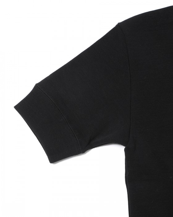 BONFILクルーネック リブ Tシャツ07l