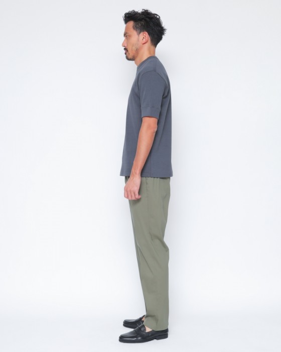 BONFILクルーネック リブ Tシャツ15l