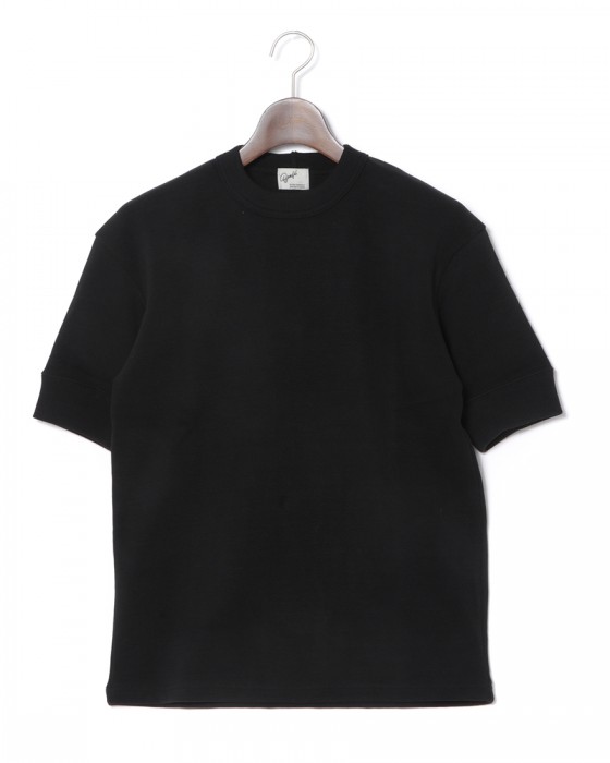BONFILクルーネック リブ Tシャツc1