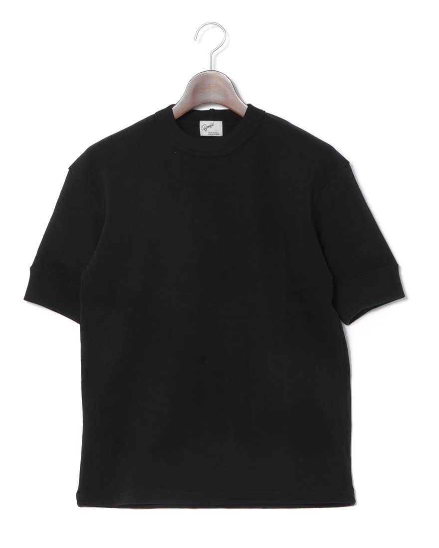 BONFILクルーネック リブ Tシャツc1