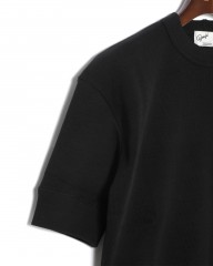 BONFILクルーネック リブ Tシャツmb_05l