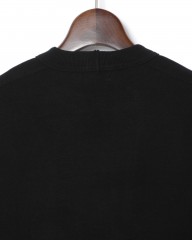 BONFILクルーネック リブ Tシャツmb_06l