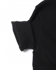 BONFILクルーネック リブ Tシャツmb_08l