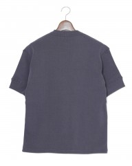 BONFILクルーネック リブ Tシャツmb_20l