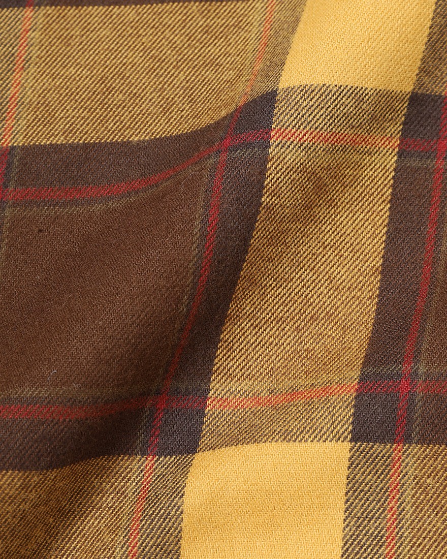 Placideコットンフランネル チェックシャツ17l