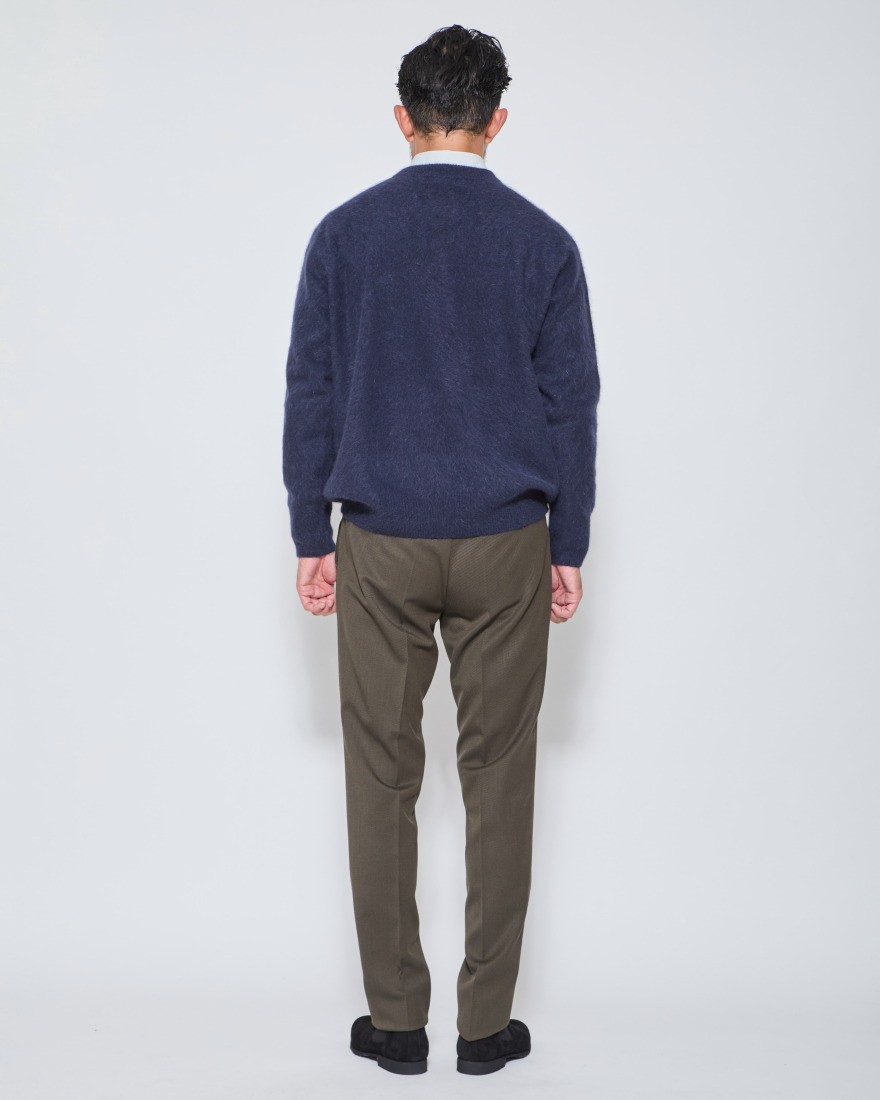 フォックスウール クルーネックニット｜Rencontrant（レンコン