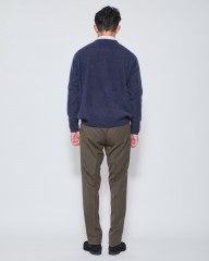 Rencontrantフォックスウール クルーネックニットmb_13l