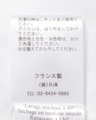 Placideコットンリネン ホワイトシャツmb_15l