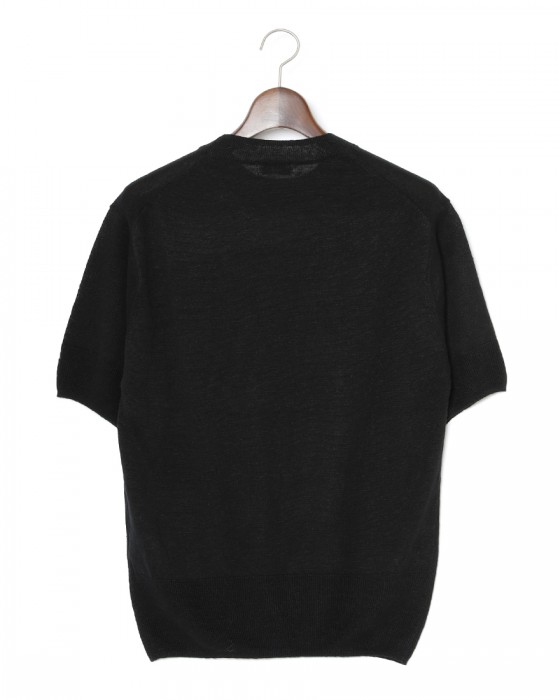 Rencontrantリネン クルーネック カットソー05l