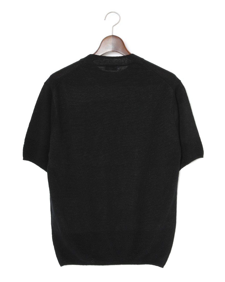 Rencontrantリネン クルーネック カットソー05l