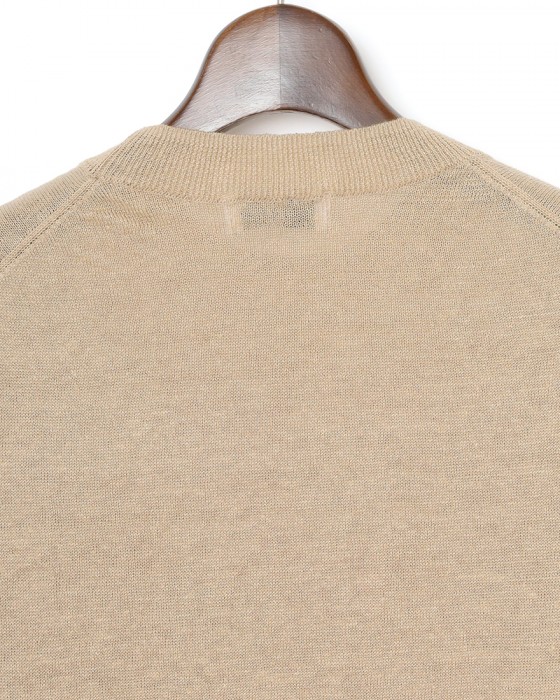 Rencontrantリネン クルーネック カットソー09l