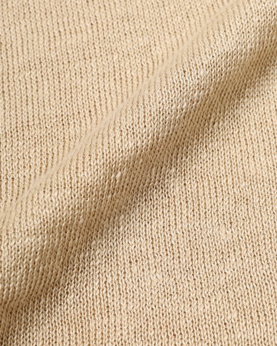 Rencontrantリネン クルーネック カットソー12l