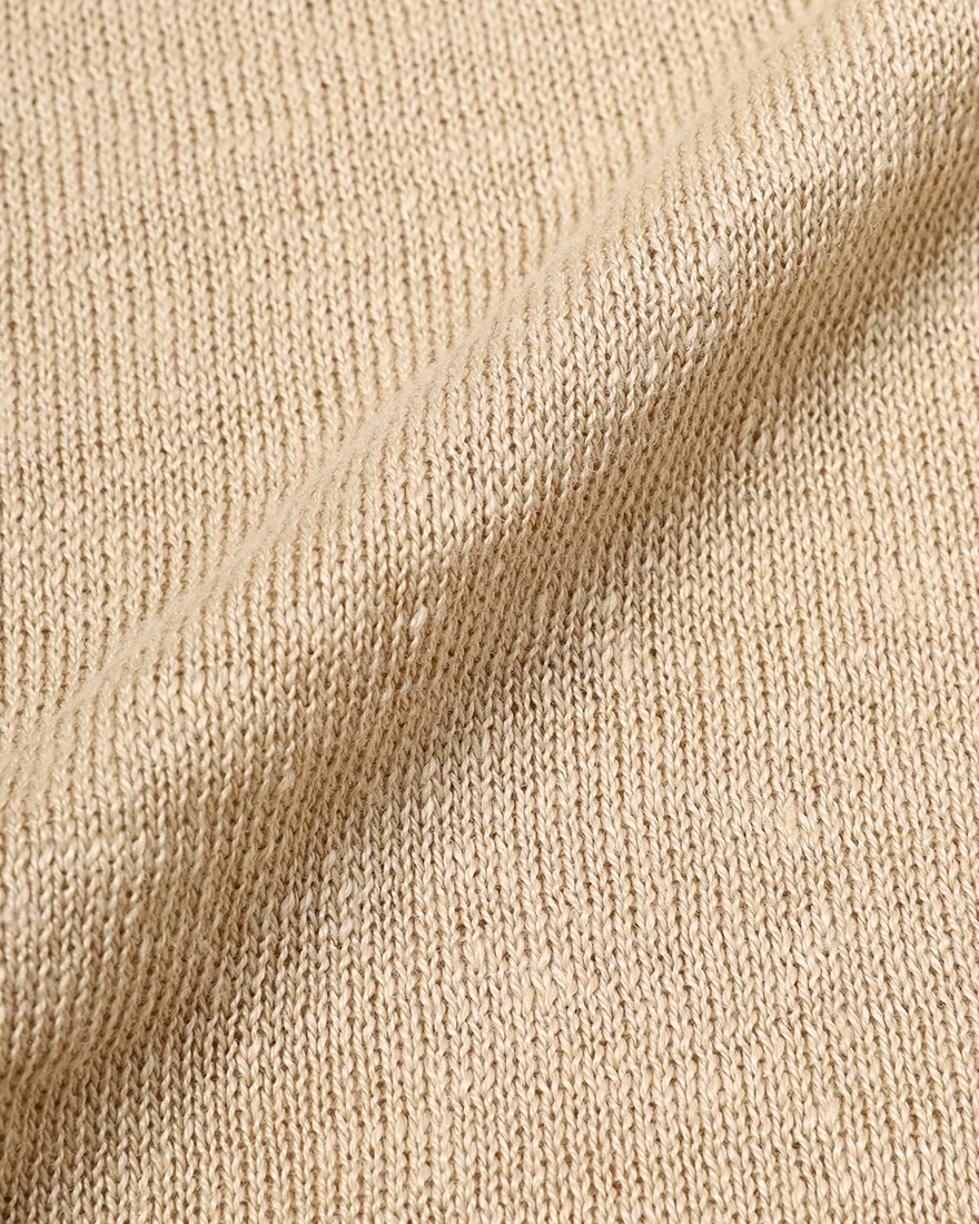 Rencontrantリネン クルーネック カットソー12l