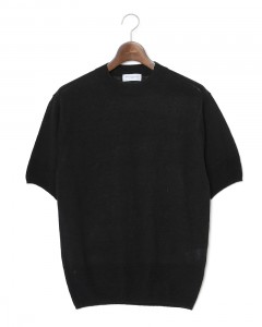 リネン クルーネック カットソー