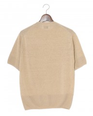 Rencontrantリネン クルーネック カットソーmb_04l