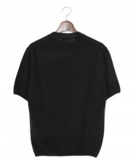 Rencontrantリネン クルーネック カットソーmb_05l