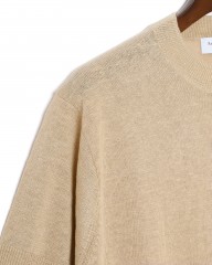 Rencontrantリネン クルーネック カットソーmb_07l