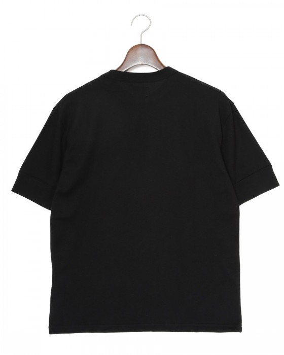 BONFILコットンカシミヤ クルーネック Tシャツ05l