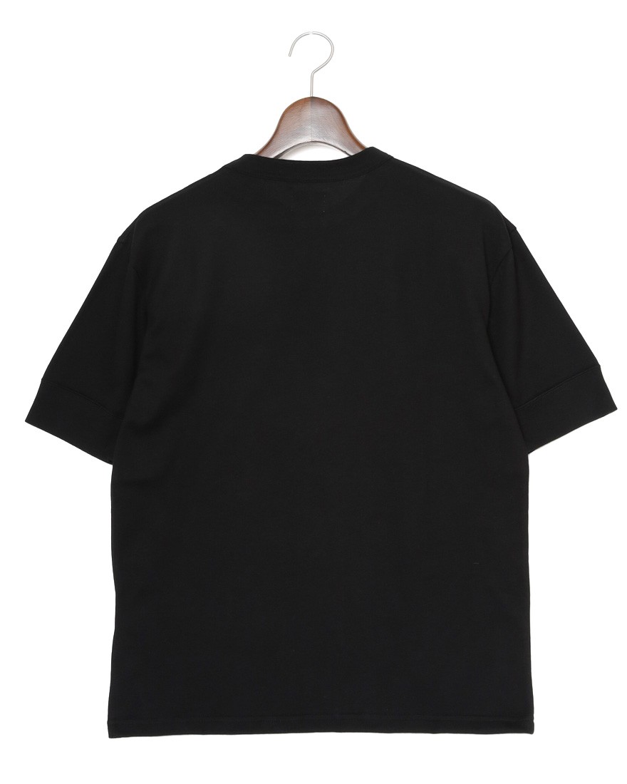 BONFILコットンカシミヤ クルーネック Tシャツ05l