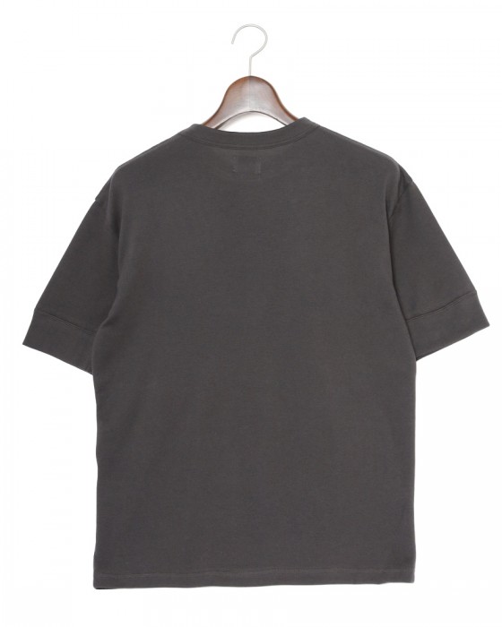 BONFILコットンカシミヤ クルーネック Tシャツ06l