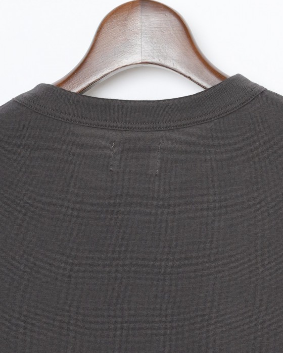 BONFILコットンカシミヤ クルーネック Tシャツ10l