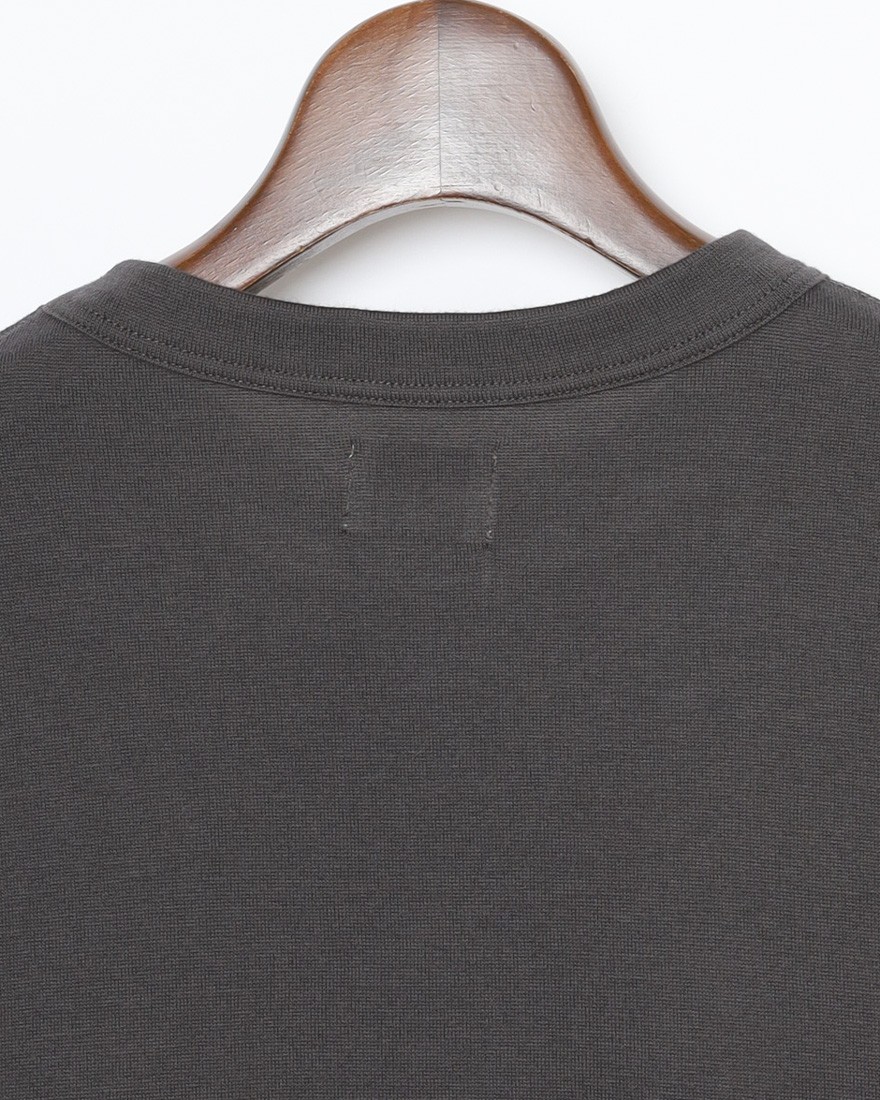 BONFILコットンカシミヤ クルーネック Tシャツ10l