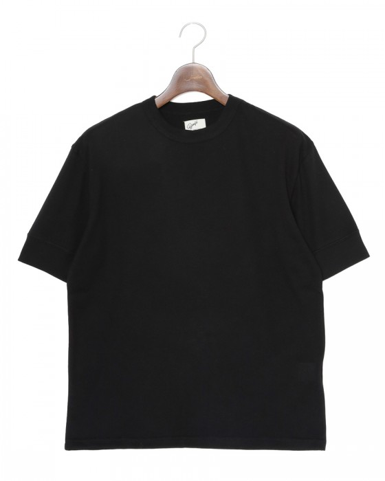 BONFILコットンカシミヤ クルーネック Tシャツc1