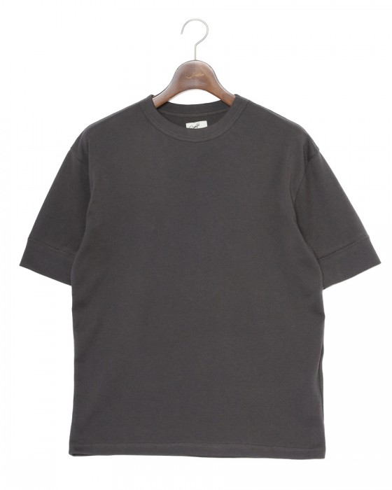 BONFILコットンカシミヤ クルーネック Tシャツc2