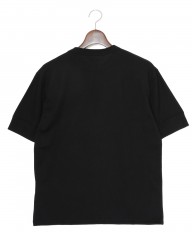 BONFILコットンカシミヤ クルーネック Tシャツmb_05l