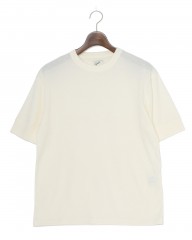 BONFILコットンカシミヤ クルーネック Tシャツmb_c0