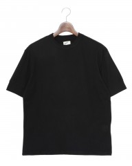 BONFILコットンカシミヤ クルーネック Tシャツmb_c1